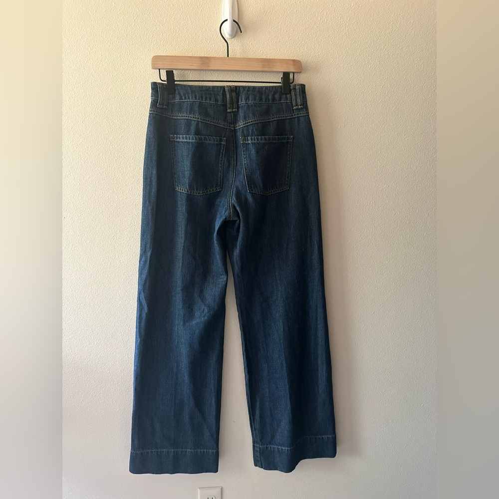 Cabi beau jeans style# 4904R wide leg style denim current style size 2 - Picture 8 of 8